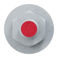 Simpson Strong-Tie 1/2" x 6" RFB Grade 105 Retrofit Foundation Anchor Bolt - Hot Dip Galvanized with red painted head