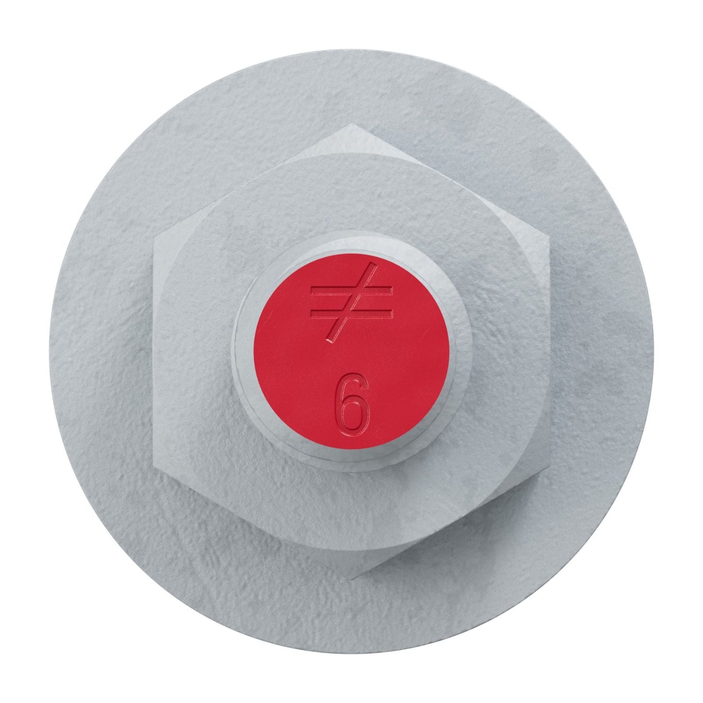 Simpson Strong-Tie 1/2" x 6" RFB Grade 105 Retrofit Foundation Anchor Bolt - Hot Dip Galvanized with red painted head