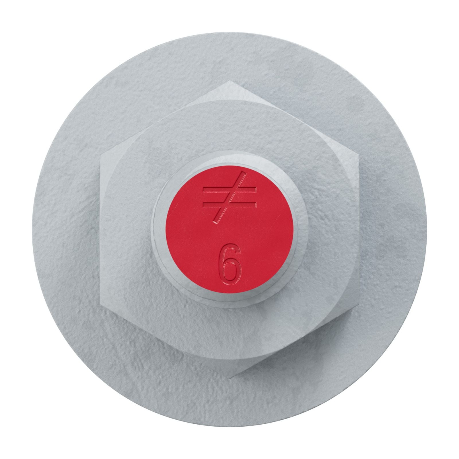 Simpson Strong-Tie 1/2" x 6" RFB Grade 105 Retrofit Foundation Anchor Bolt - Hot Dip Galvanized with red painted head