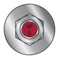 Illustrationt of Simpson Strong-Tie 1/2" x 6" RFB Retrofit Foundation Anchor Bolt - 304 Stainless Steel with red painted head