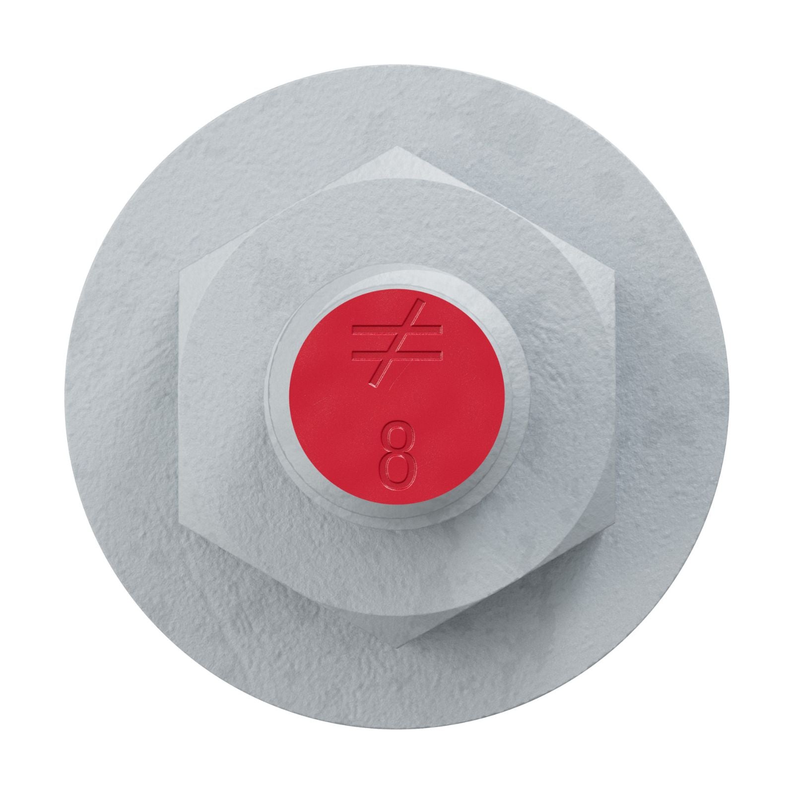 Simpson Strong-Tie 1/2" x 8" RFB Grade 105 Retrofit Foundation Anchor Bolt - Hot Dip Galvanized with red painted head