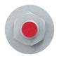 Simpson Strong-Tie 5/8" x 8" RFB Grade 105 Retrofit Foundation Anchor Bolt - Hot Dip Galvanized with red painted head