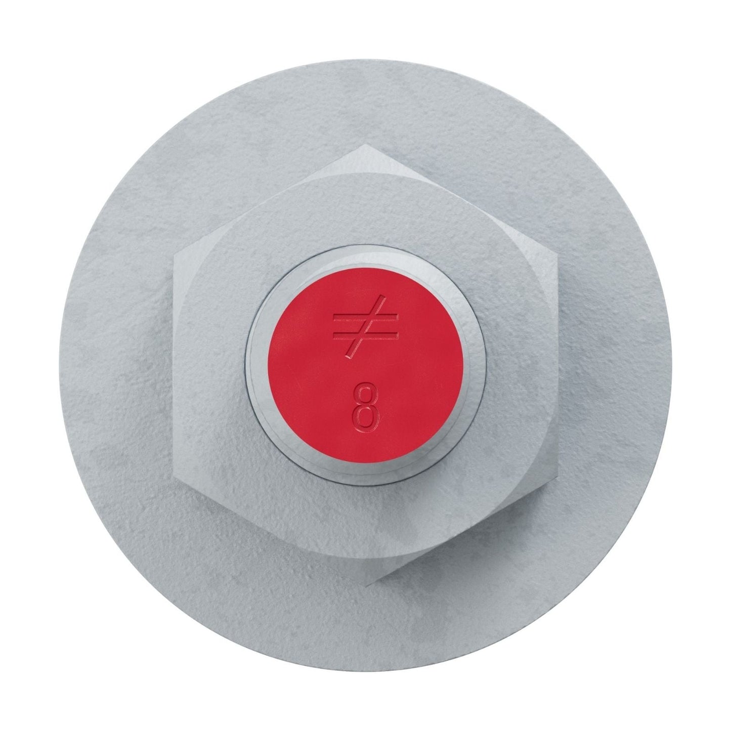 Simpson Strong-Tie 5/8" x 8" RFB Grade 105 Retrofit Foundation Anchor Bolt - Hot Dip Galvanized with red painted head