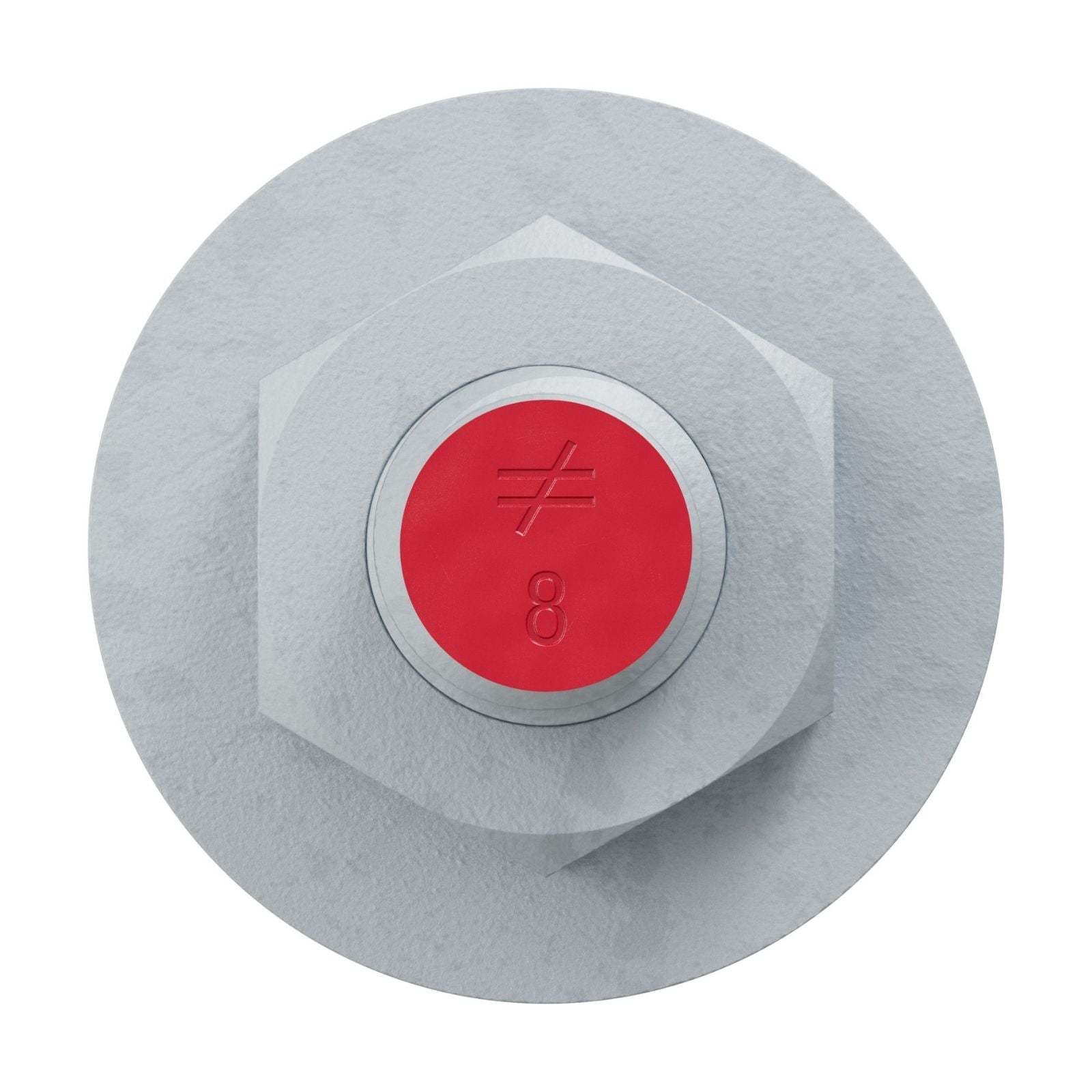Simpson Strong-Tie 5/8" x 8" RFB Grade 105 Retrofit Foundation Anchor Bolt - Hot Dip Galvanized with red painted head