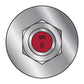 Illustration of Simpson Strong-Tie 5/8" x 8" RFB Retrofit Foundation Anchor Bolt - 304 Stainless Steel with red painted head
