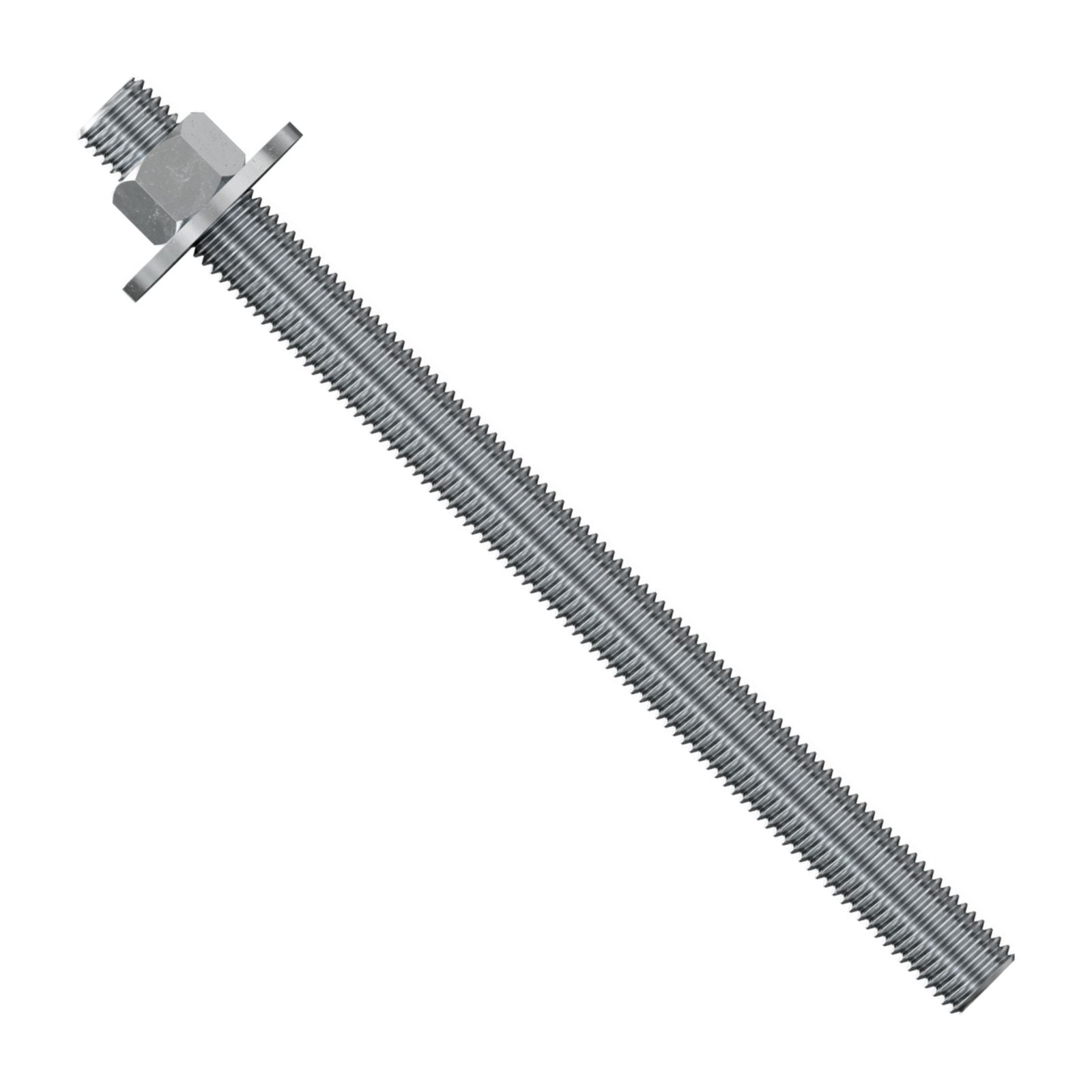 Simpson Strong-Tie 7/8" x 12" RFB Grade 105 Retrofit Foundation Anchor Bolt - Zinc Plated