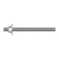 Illustration of Simpson Strong-Tie 7/8" x 12" RFB Grade 105 Retrofit Foundation Anchor Bolt - Zinc Plated