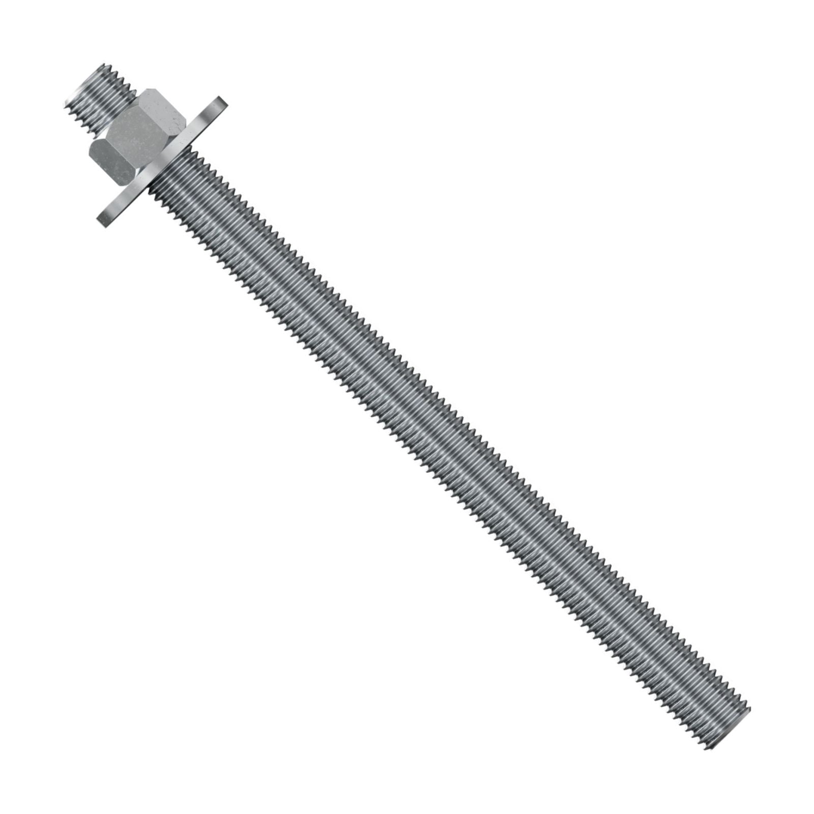 Simpson Strong-Tie 7/8" x 12 RFB Grade 55 Retrofit Foundation Anchor Bolt - Zinc Plated