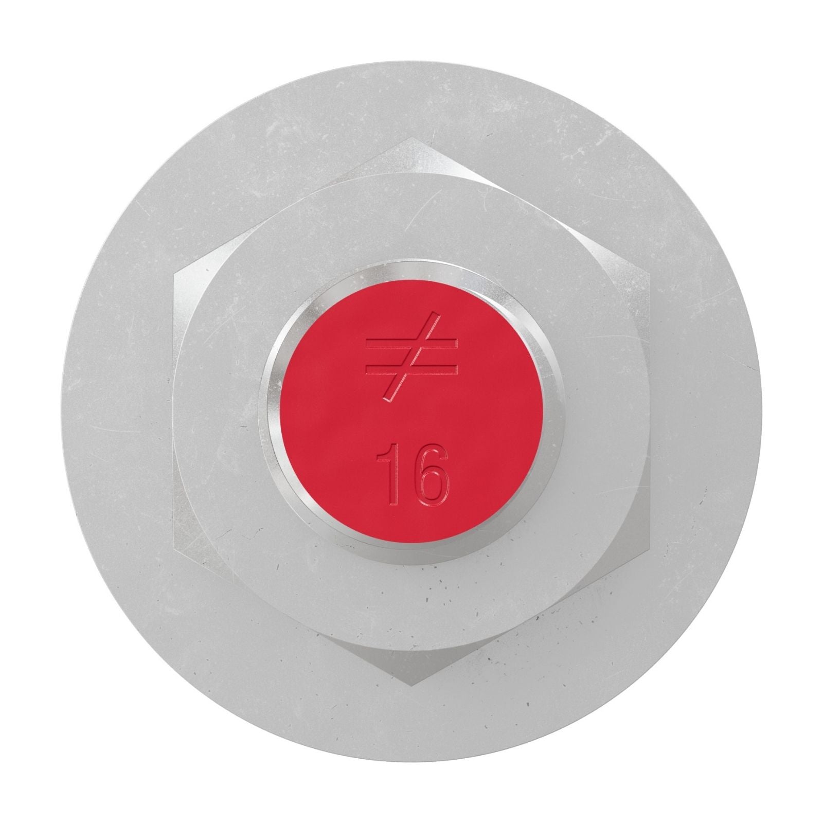 Simpson Strong-Tie 1" x 16" RFB Grade 105 Retrofit Foundation Anchor Bolt - Zinc Plated with red painted head