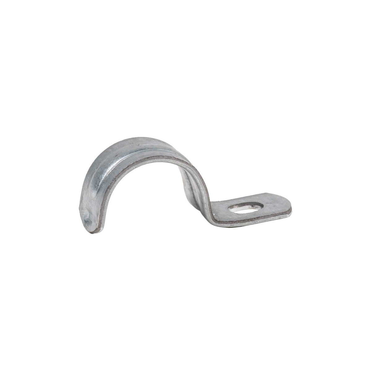 Conquest 1/2" One-Hole Rigid IMC Conduit Pipe Clamp - Pre-Galvanized