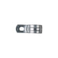 Conquest 1/2" One-Hole Rigid IMC Conduit Pipe Clamp - Pre-Galvanized
