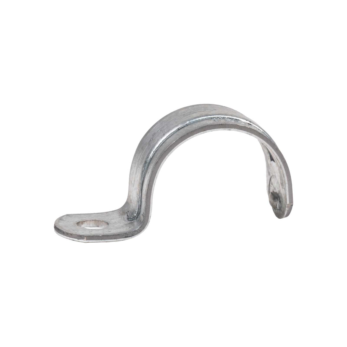 Conquest 1" One-Hole Rigid IMC Conduit Pipe Clamp - Pre-Galvanized