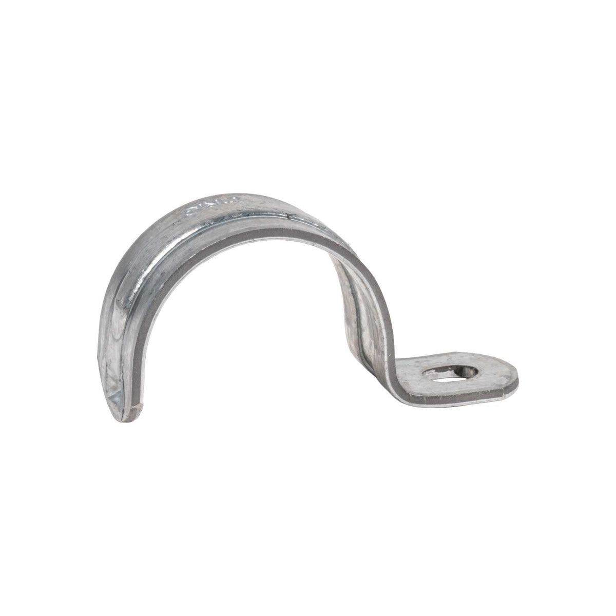 Conquest 1" One-Hole Rigid IMC Conduit Pipe Clamp - Pre-Galvanized