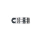 Conquest 1" One-Hole Rigid IMC Conduit Pipe Clamp - Pre-Galvanized