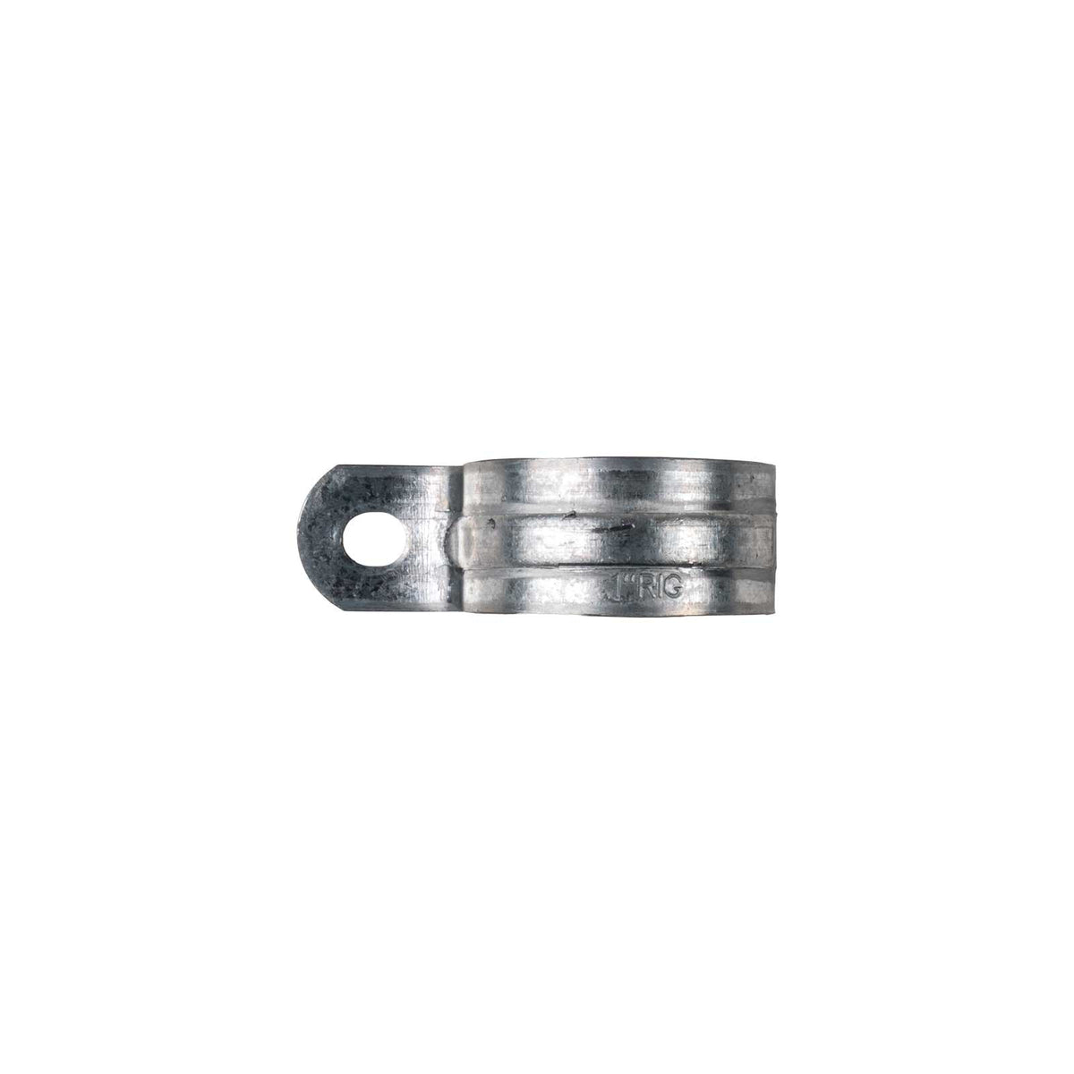 Conquest 1" One-Hole Rigid IMC Conduit Pipe Clamp - Pre-Galvanized