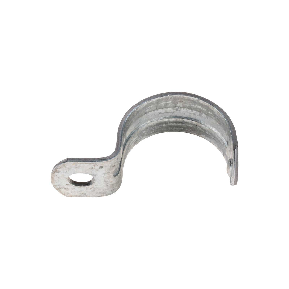 Conquest 1" One-Hole Rigid IMC Conduit Pipe Clamp - Pre-Galvanized