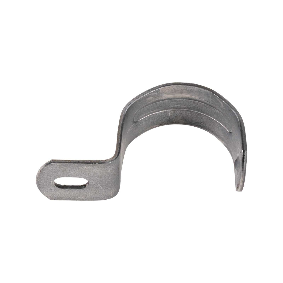 Conquest 1-1/4" One-Hole Rigid IMC Conduit Pipe Clamp - Pre-Galvanized
