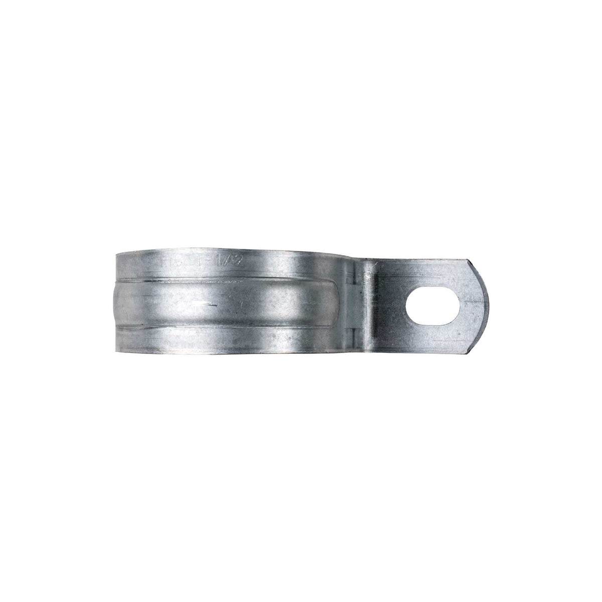 Conquest 1-1/2" One-Hole Rigid IMC Conduit Pipe Clamp - Pre-Galvanized