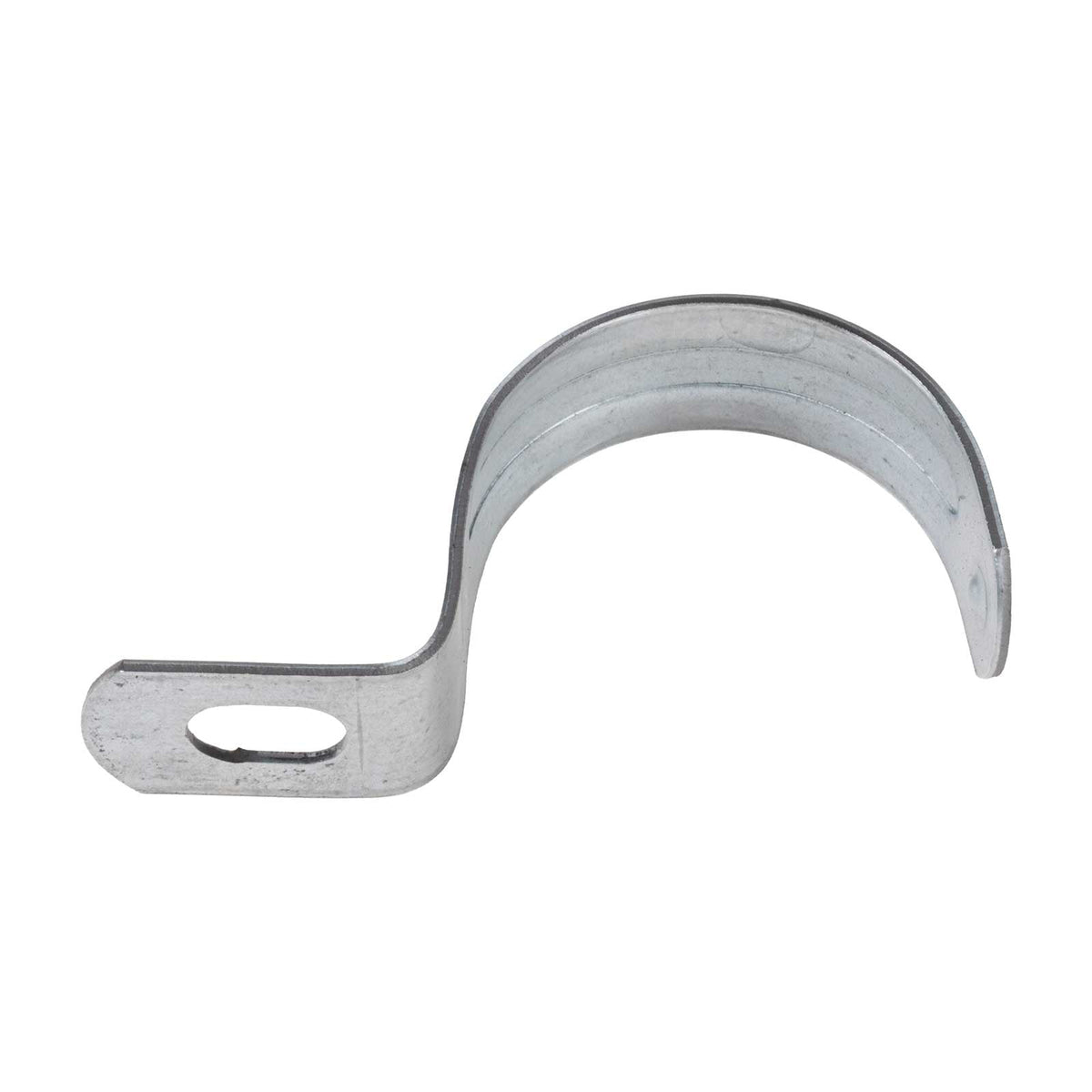 Conquest 2" One-Hole Rigid IMC Conduit Pipe Clamp - Pre-Galvanized