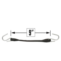 9" Rubber Tarp Straps (bundle of 10) Natural Rubber