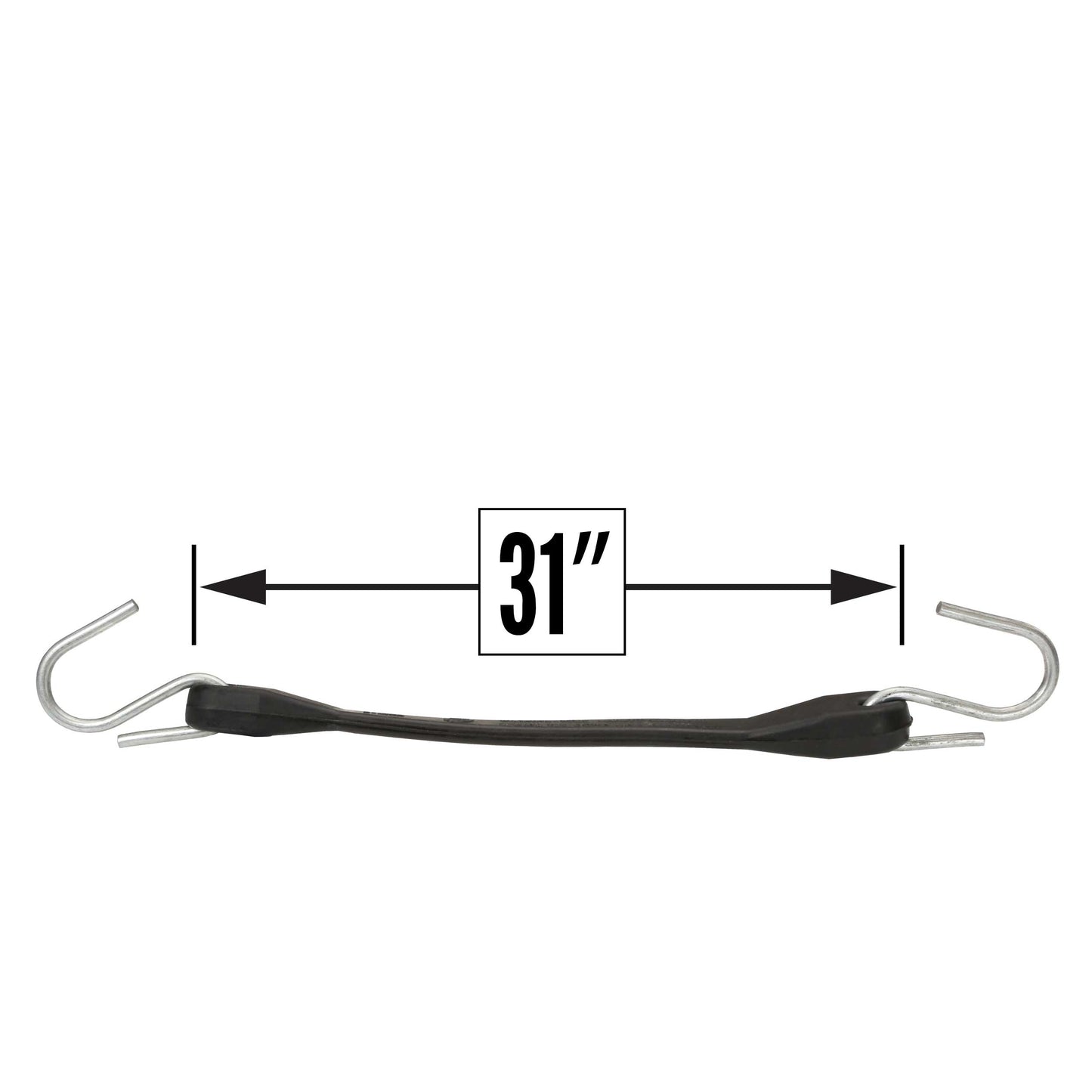 31" Rubber Tarp Straps (bundle of 10) - Natural Rubber