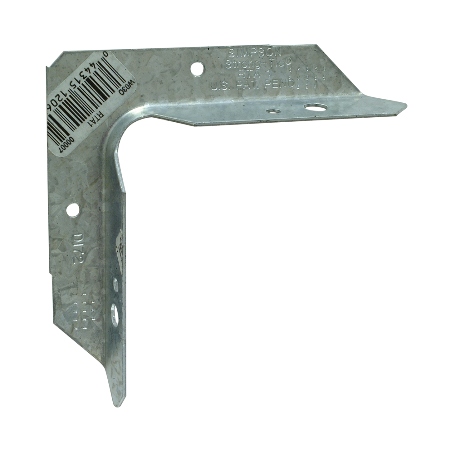 Simpson RTA1 Rigid Tie Angle - 50 Pcs - Galvanized