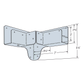 Simpson RTC42Z 2x Rigid Tie Corner - ZMAX, Made to Order Non-Returnable
