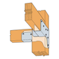 Simpson RTC42Z 2x Rigid Tie Corner - ZMAX, Made to Order Non-Returnable