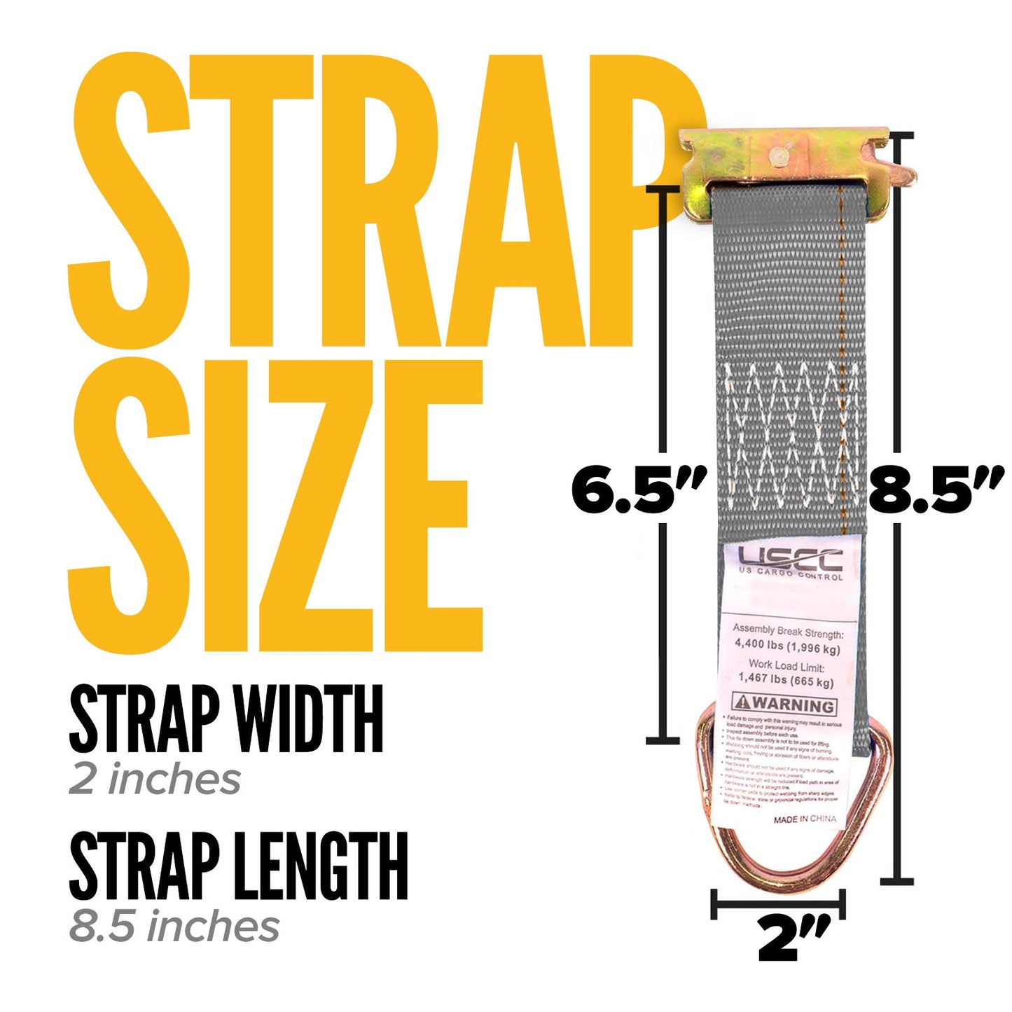 E Track Tie Down Rail Kit | Grey