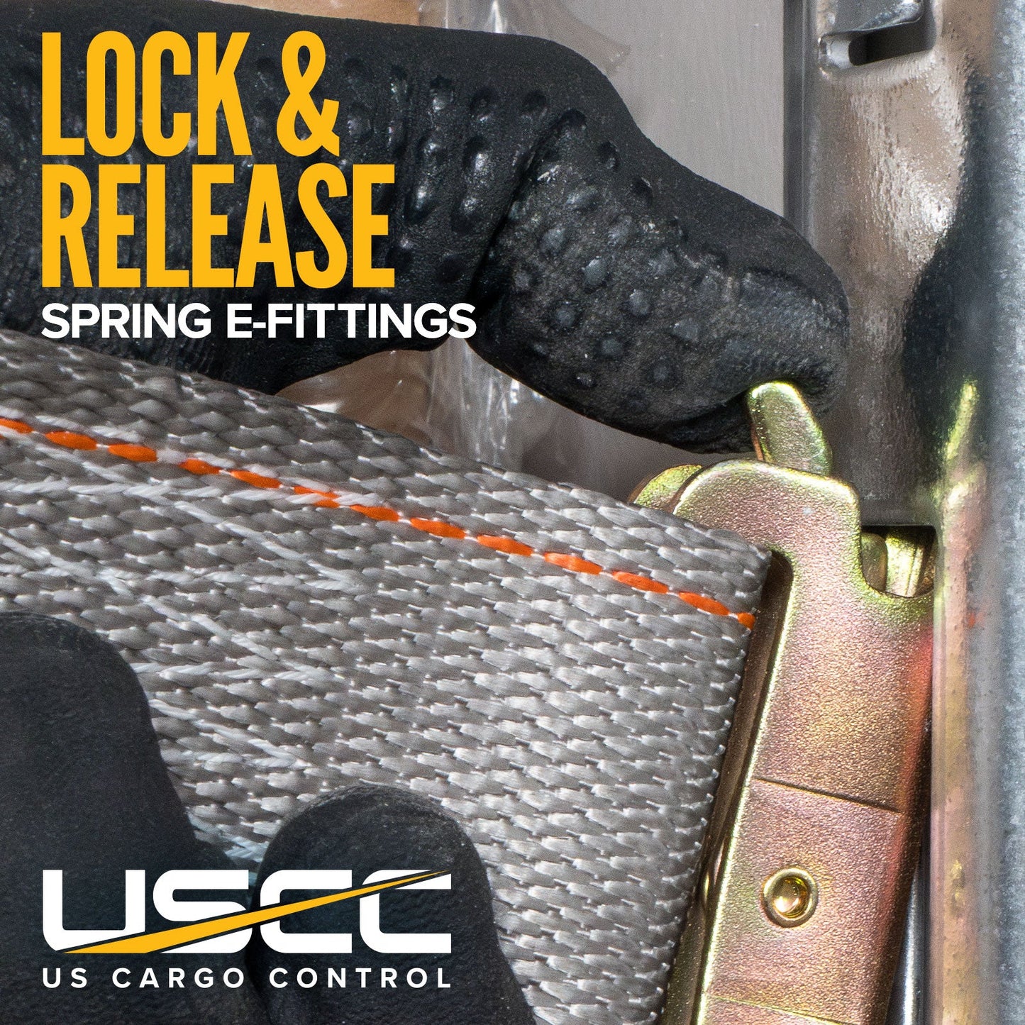 E Track Tie Down Rail Kit | Grey