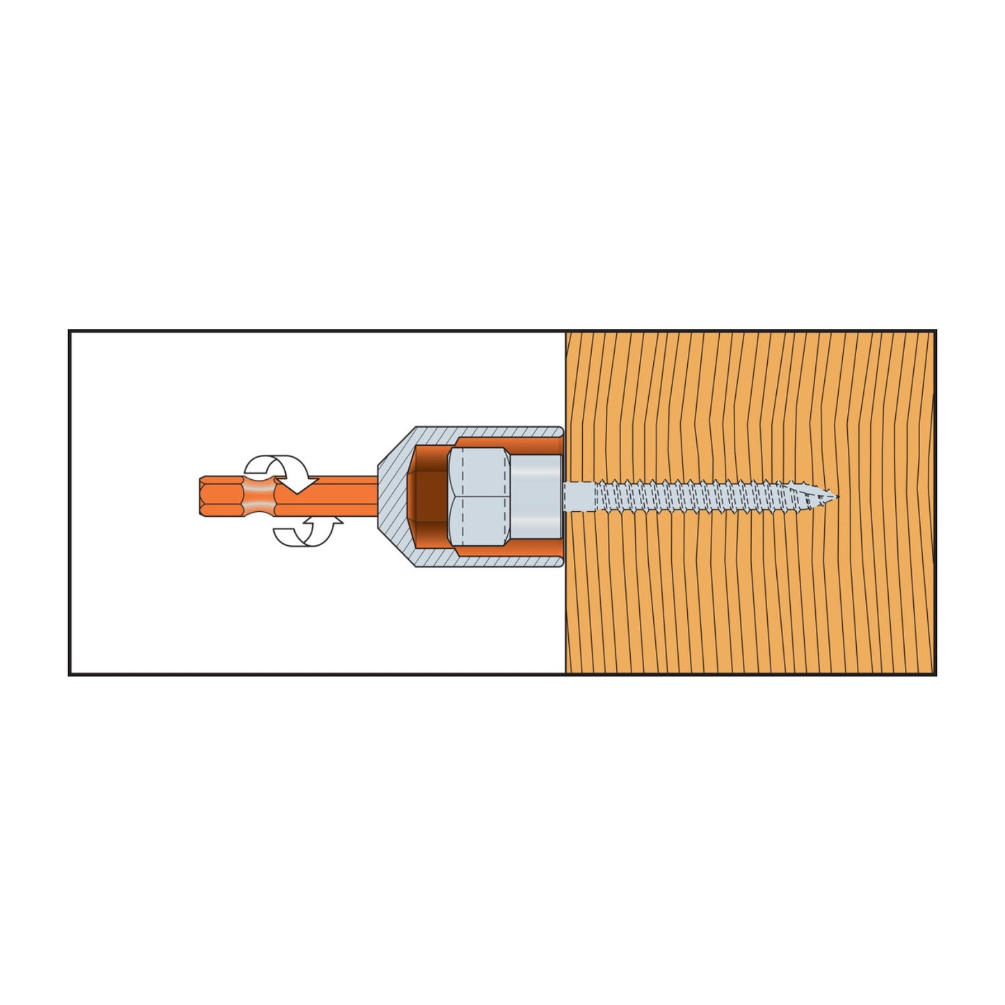 Simpson RWH Horizontal Wood Rod Hanger