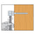 Simpson RWH Horizontal Wood Rod Hanger
