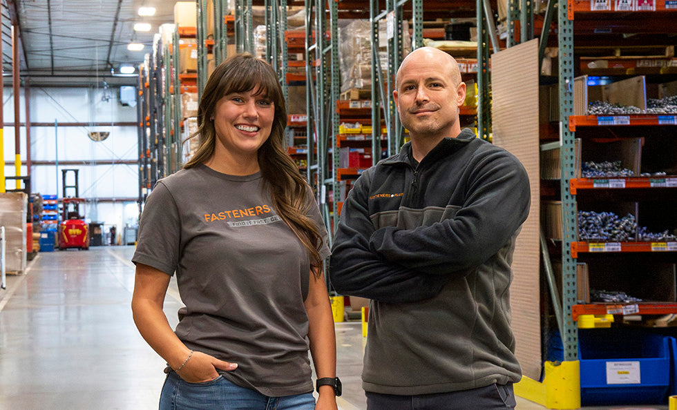 Fasteners Plus customer service representatives