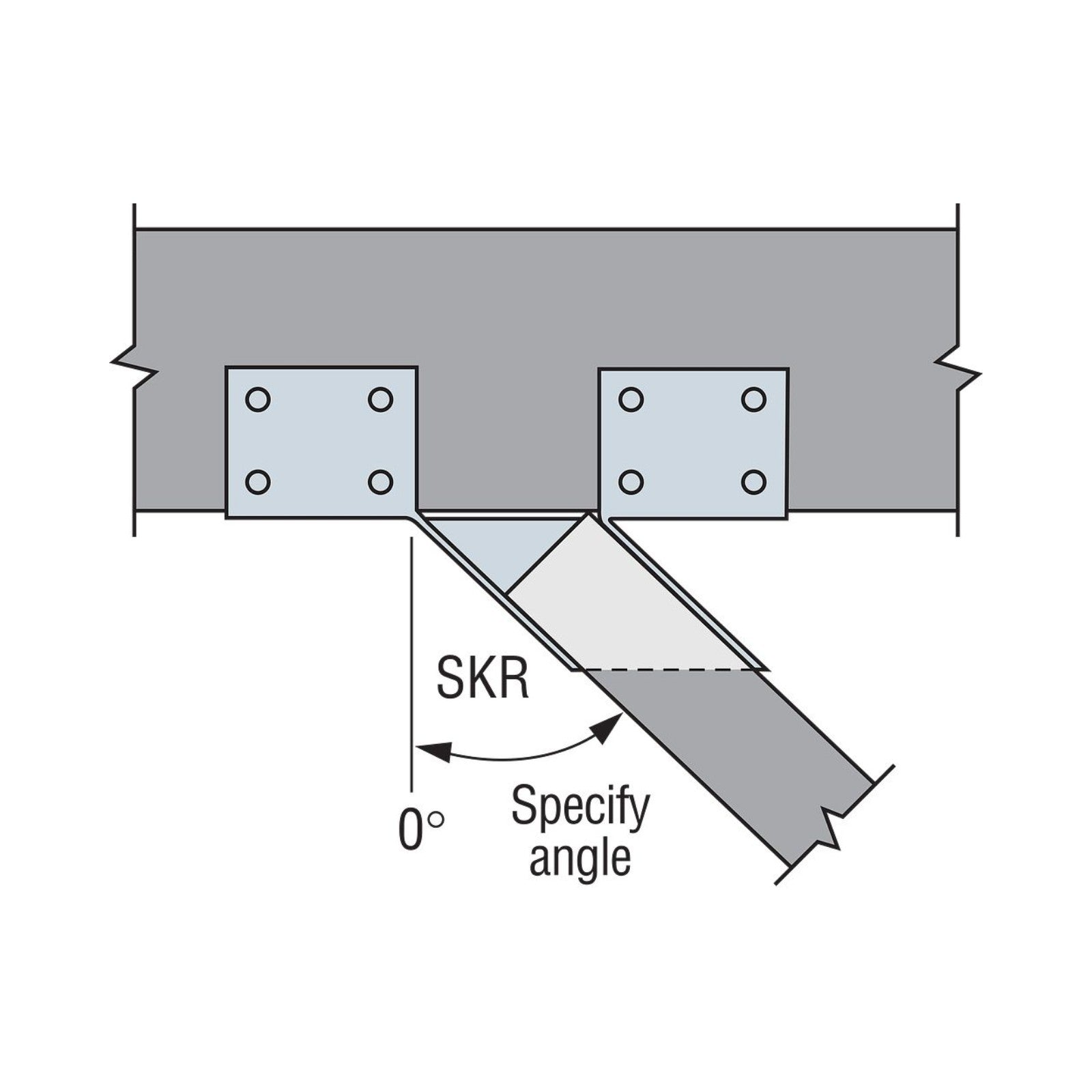 Simpson Light Gauge Joist Hanger