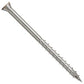 #7 x 2-1/4" Tan 02 Trim Head Deck Screw - 305 Stainless Steel, Pkg 1750