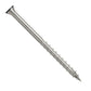 #7 x 2-1/4" 6 Lobe Drive Trim Head Wood Screw - 305 Stainless Steel