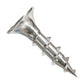 #8 x 3/4" #2 Square Drive Bugle-Head Wood Screw - 305 Stainless Steel, 100 Pkg