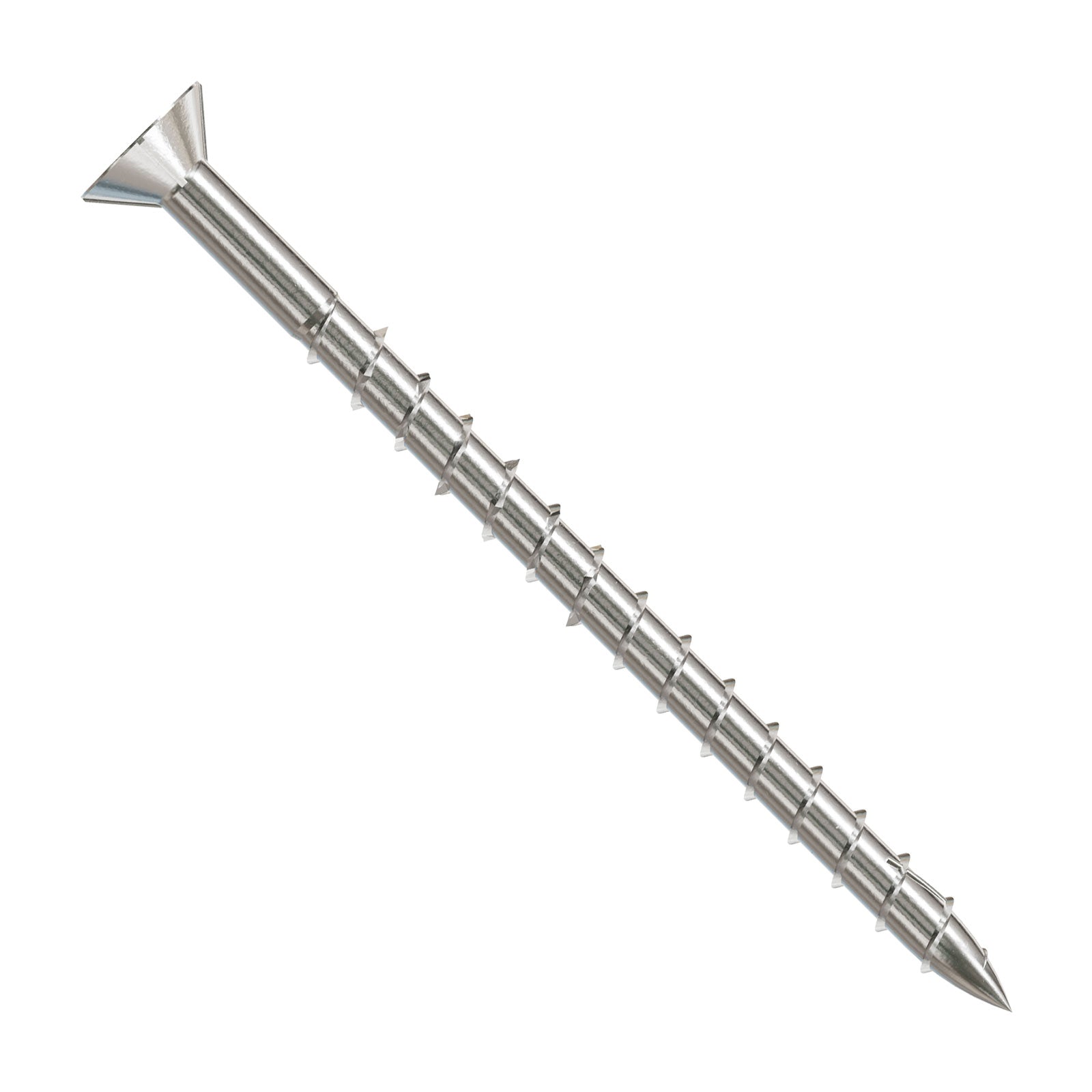 #8 x 2-1/2" Simpson Strong-Tie DWP T20 Flat Head Wood Screw - 305 Stainless Steel, Pkg 1750