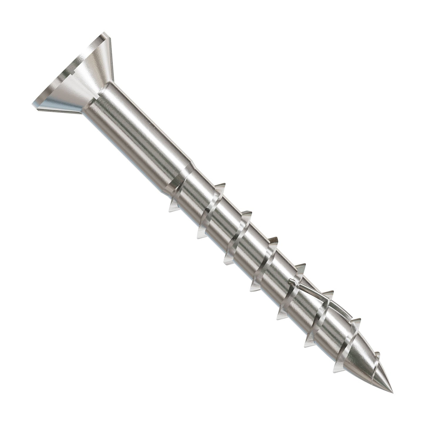 #10 x 1-1/2" Simpson Strong-Tie T25 DWP Flat Head Wood Screw - 305 Stainless Steel, Pkg 1 lb