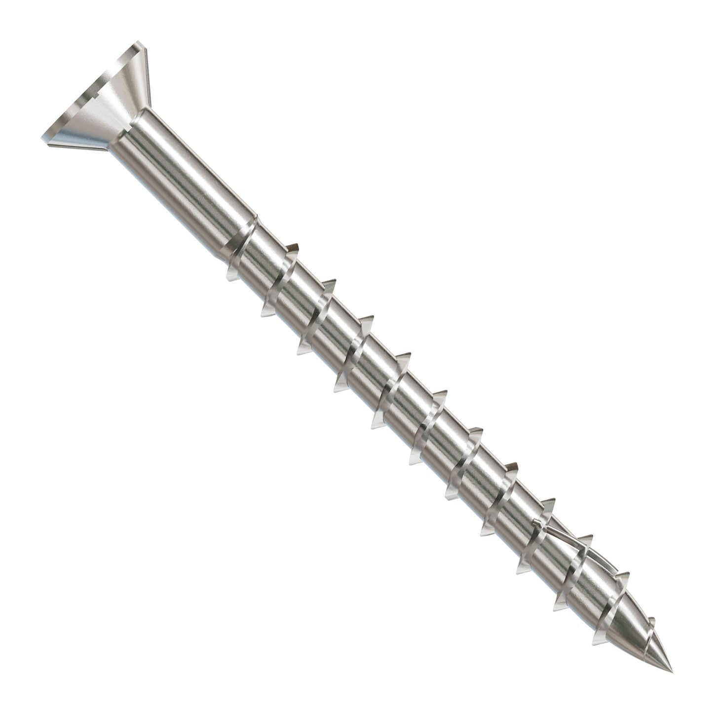 #10 x 2" Simpson Strong-Tie DWP T25 Flat Head Wood Screw - 305 Stainless Steel, Pkg 1 lb