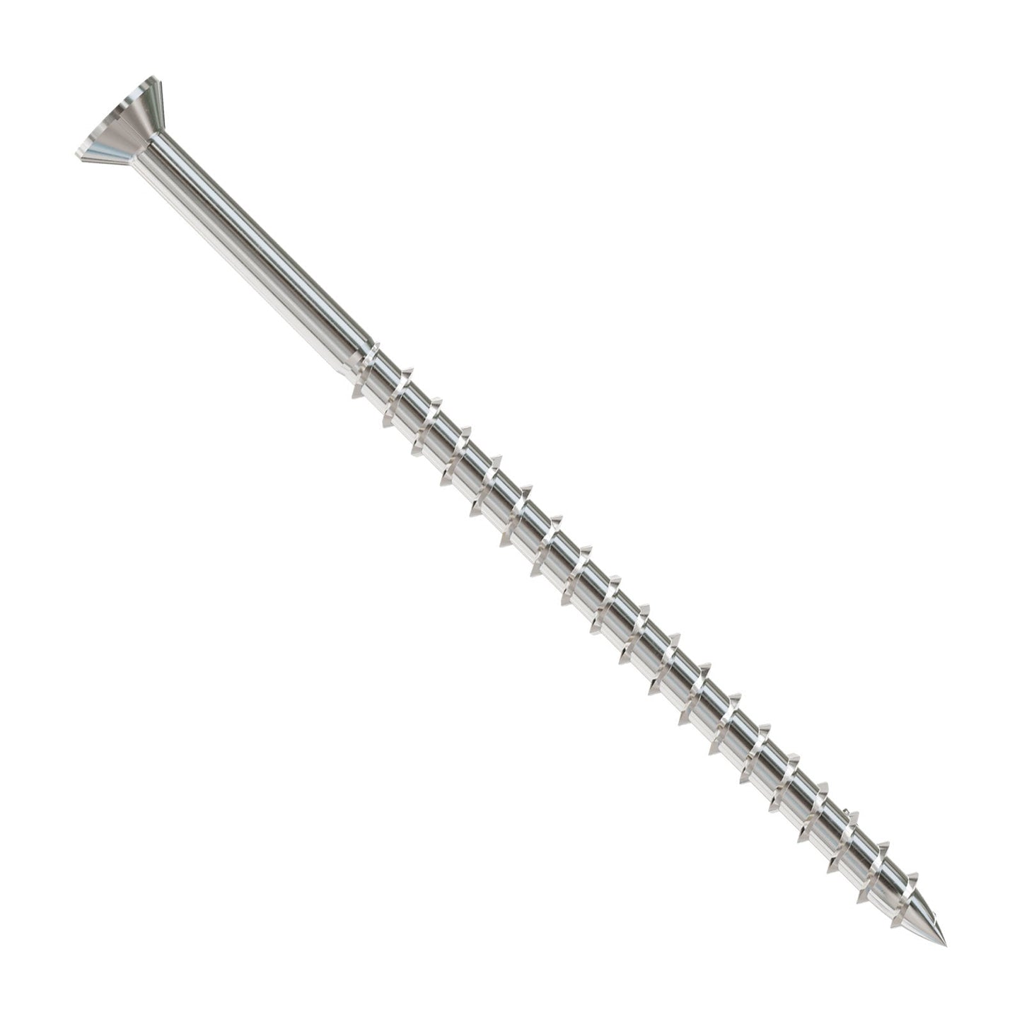 #10 x 3-1/2" Simpson Strong-Tie DWP T25 Flat Head Wood Screw - 305 Stainless Steel, Pkg 1000
