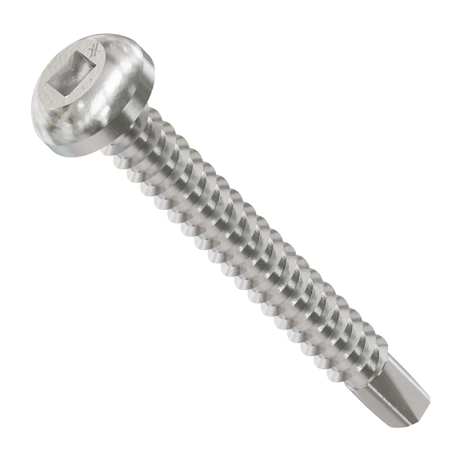 Simpson Strong-Tie #10 x 1-1/2" Self-Drilling Screw, Flat Pan Head - 305 Stainless Steel