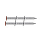 3-1/4" 11 Gauge 15° Wire Coil, Painted Full Round Head, Annular Ring-Shank Nail - Redwood - 1800 pkg