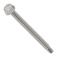 #12 2-1/2" Self-Drilling Hex-Washer Head Screw - 305 Stainless Steel