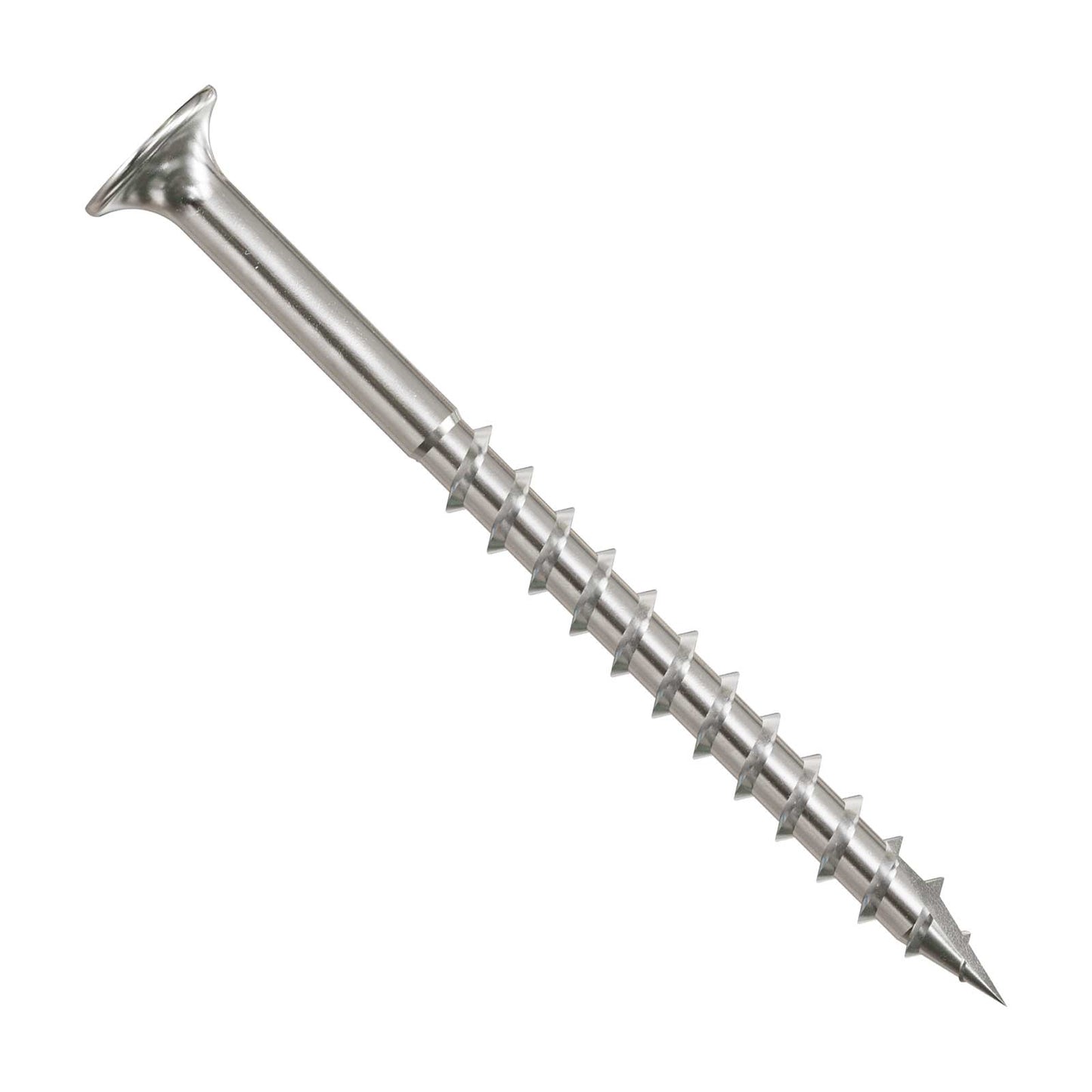 Simpson Strong-Tie #12 x 3" Square Drive Bugle Head Deck Screw - 305 Stainless Steel