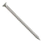 #14 x 4" Square Drive Bugle-Head Wood Screw - 304 Stainless Steel, Pkg 10