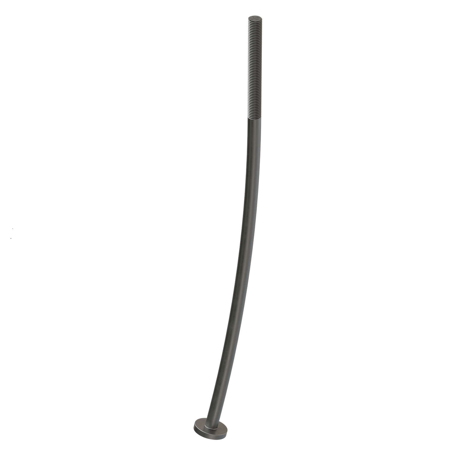 Simpson Anchor Bolt Uncoated Steel on white background