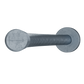 Zoomed in on hot dipped galvanized Simpson Anchor Bolt head showing number 7 stamp