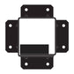 Simpson Strong-Tie Sage-B44 Decorative Post Base For 4x4 Posts - Black Powder Coat, ZMAX