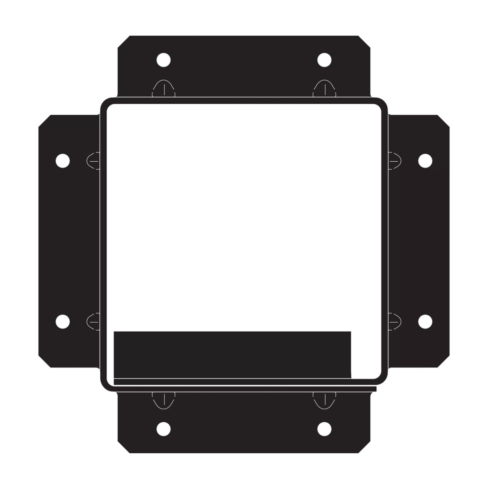Simpson SAGE-B66 Sage System 6x6 Decorative Post Base